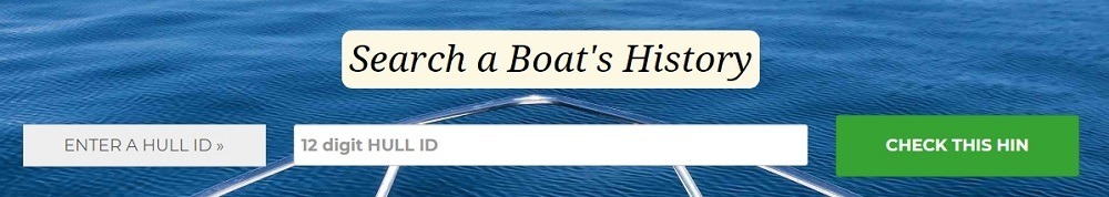 Search a Boat Hull ID history report with Boat-Alert.com