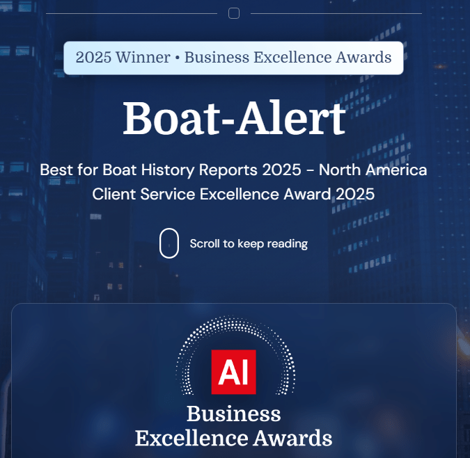 Boat Alert business excellence awards