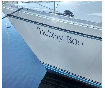 Boat Name on the boat means it is documented (not state titled)