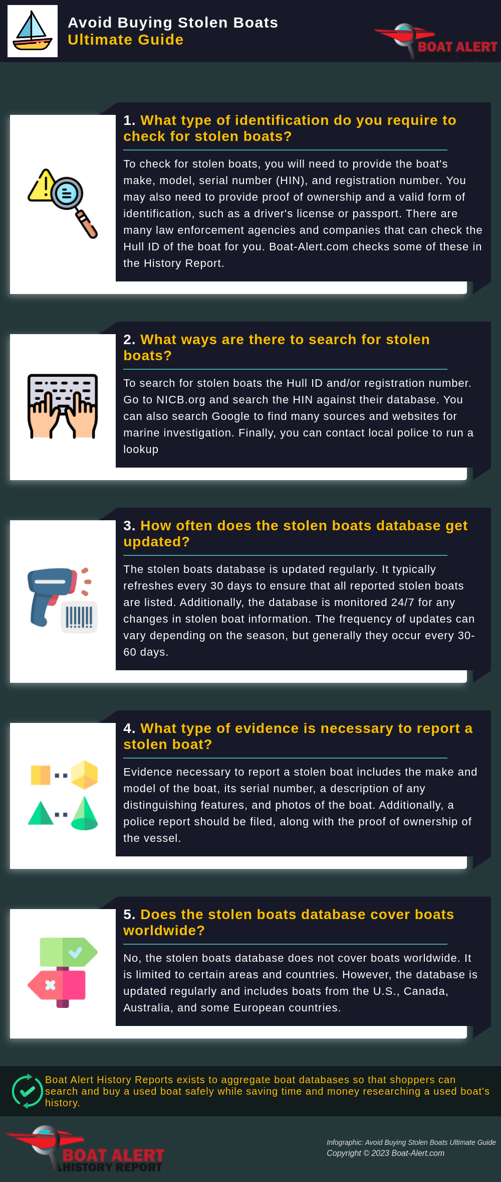 Infographic - Avoid Buying Stolen Boats (Ultimate Guide)