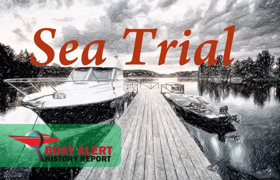 boat sea trial
