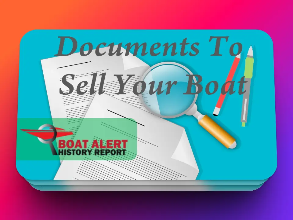 documents needed to sell boat