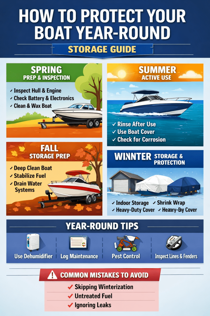 boat storage year-round