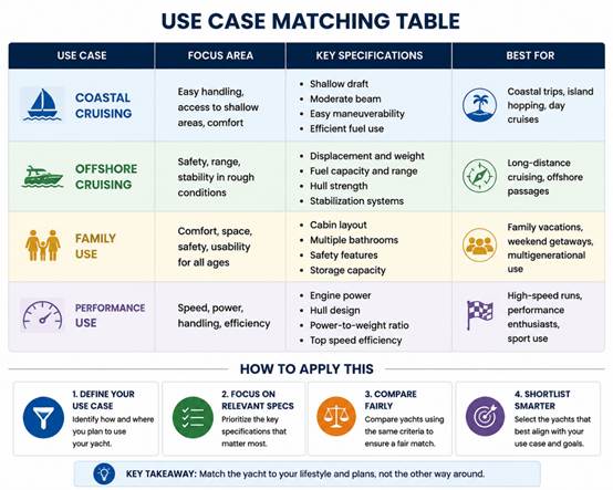 use-cases for yachts by lifestyle