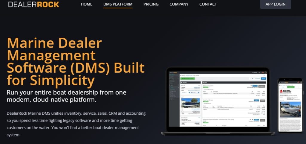 dealerrock marine DMS