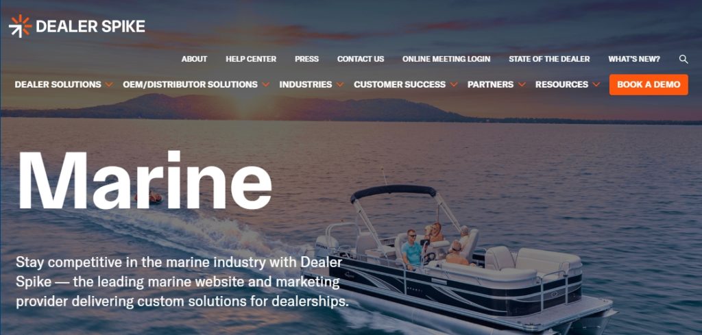 DealerSpike website