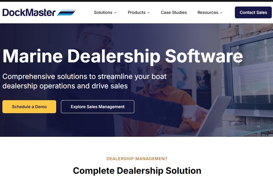 DockMaster website