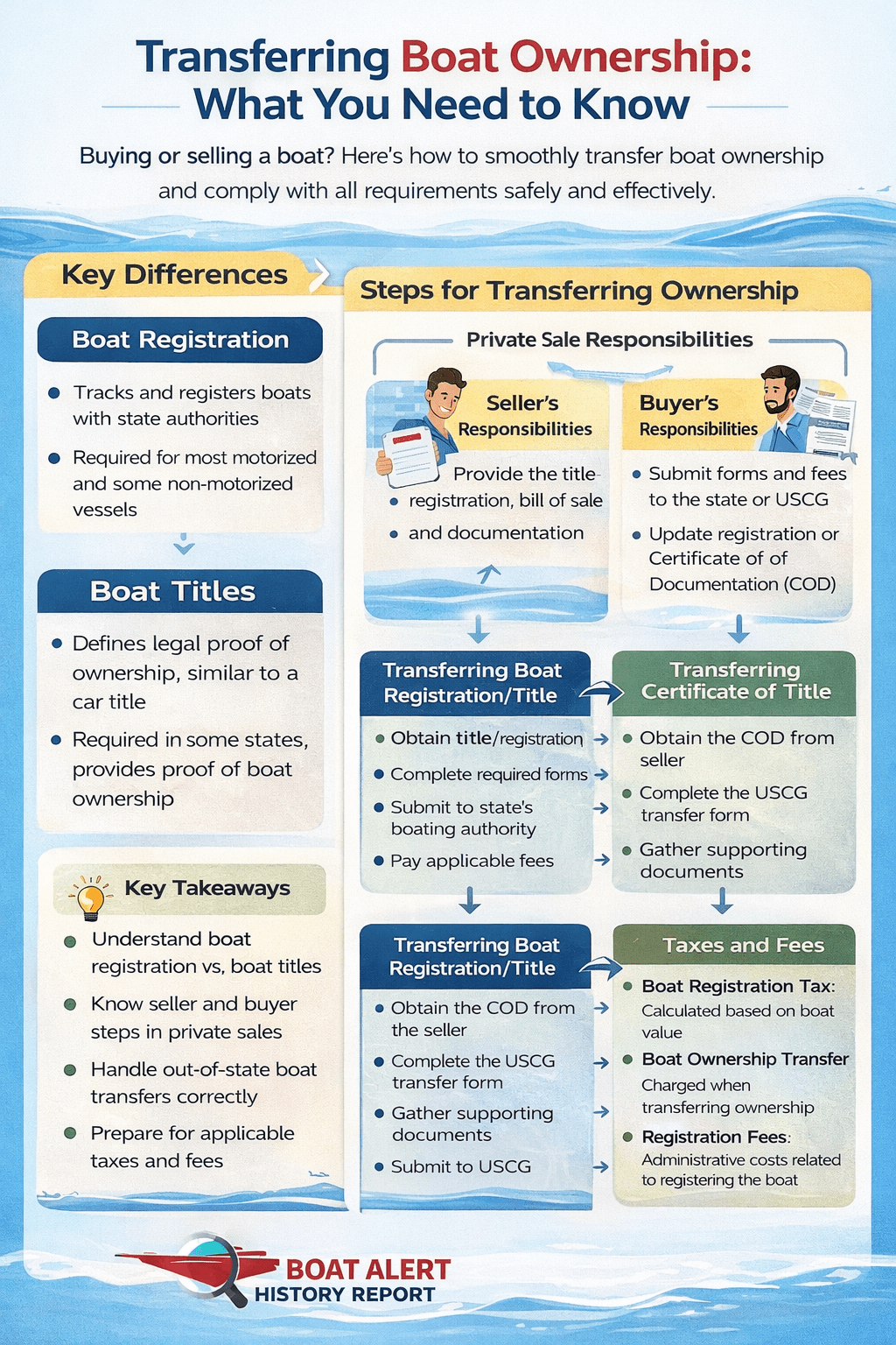Infographic: Transferring Boat Ownership: What You Need to Know